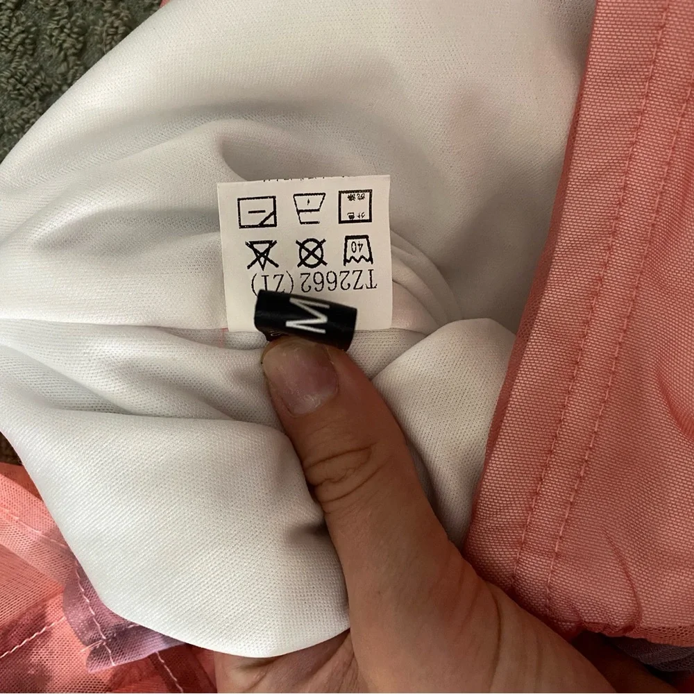 Long Sleeve Ruched Multicolour Mini Dress - Picture 9 of 9